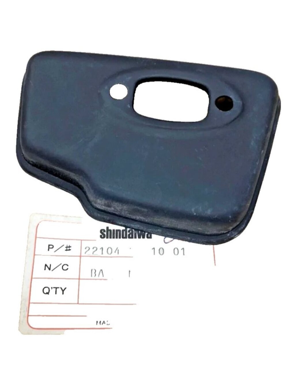 Genuine SHINDAIWA 500, 451 CHAINSAW MUFFLER BASE TYPE (1) 22104-15110-01